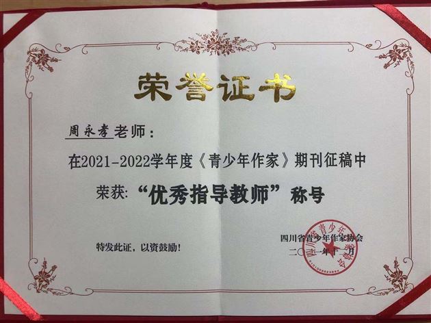 棠外高中77名同学在“少年说·中国梦”大型征文比赛中获奖