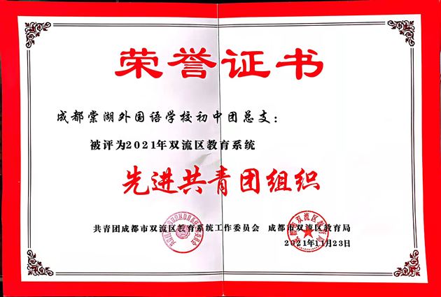 先进共青团组织