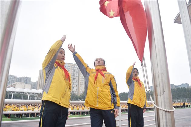 不负韶华 心向未来——棠外附小隆重举行2022年春季开学典礼 