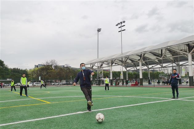 绿茵赛场 “足”够精彩——棠外高2020级班级足球联赛成功举办