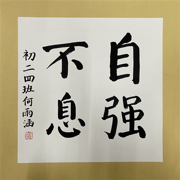 棠外初中举行“迎大运、爱成都、爱校园”主题书法、绘画比赛