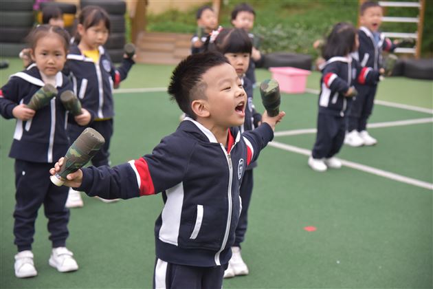 快乐运动促成长 活力早操展童心——棠外实验幼儿园举行2022春季早操评赛