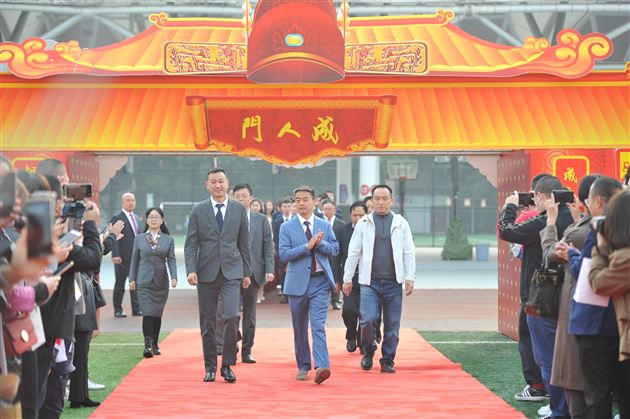 大千气象 只此风华——记棠外高2022届高三成人礼暨高考冲刺活动