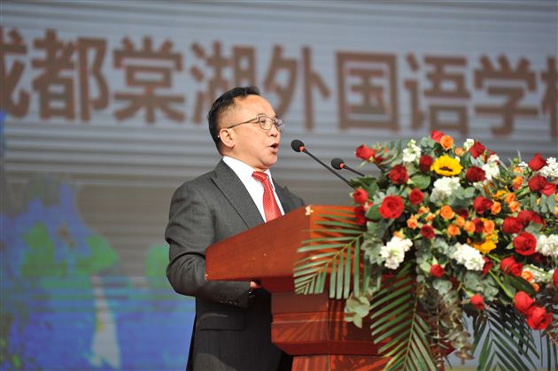 高中校长杜宗平讲话