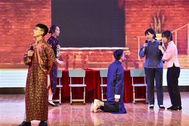 拥抱美好 演绎青春——棠外高中“仁譞”文学社第十七届话剧演出活动顺利举行