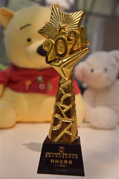 棠外实验幼儿园在双流区第二届青少年科技创新大赛中获奖