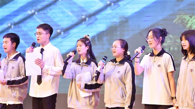 “英”你精彩，“语“众不同——棠外高中第十九届外语文化艺术节之高2021级配音展示活动顺利举行