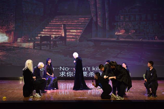 演绎中“外”经典，品味世界“文”化——棠外高中第十九届外语文化艺术节之高2020级话剧表演顺利举行