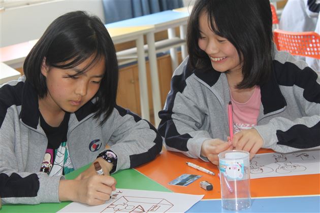 高中学生 “心理漫画”文创布包诞生记 