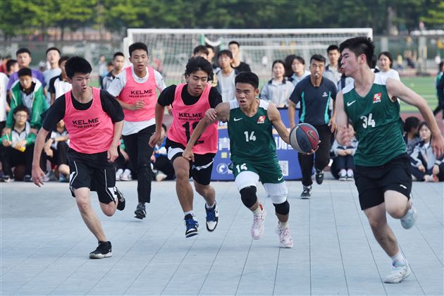 棠外举行篮球联盟（TBA）高二班级比赛