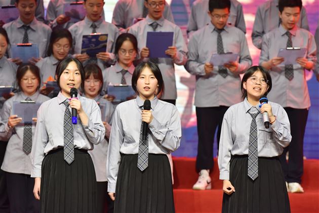 青春逢盛世 少年当高歌——记棠外高中仁譞文学社第十七届诗歌朗诵比赛