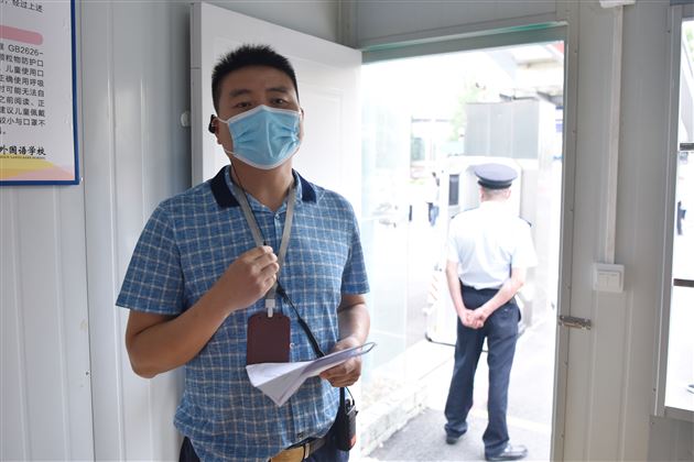 防控不松懈 防患于未然——中考棠外考点认真开展疫情防控应急演练