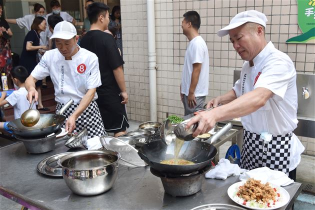 棠外成功举办第二届餐厅厨师技能大赛暨师生厨艺展示活动