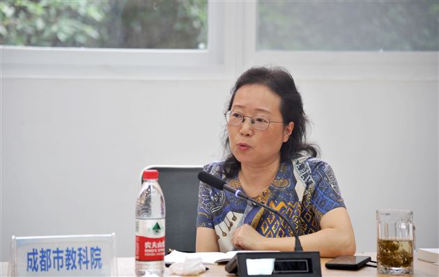 成都市教育科学研究院科学教研员常利梅老师