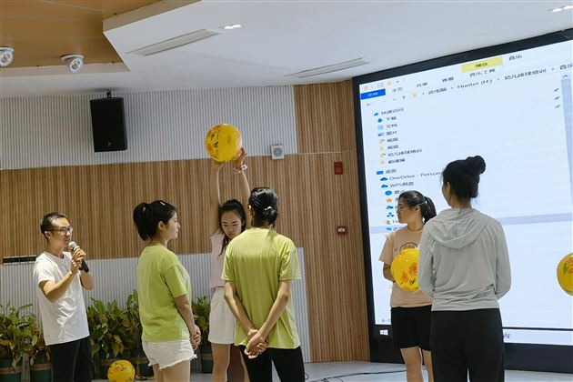 棠外实验幼儿园协办2022第一期全国幼儿排球教练员培训 