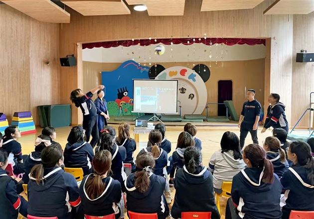 棠外实验幼儿园协办2022第一期全国幼儿排球教练员培训