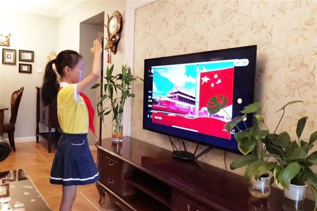 喜迎二十大 共创文明城——棠外附小举行2022—2023学年上学期云端开学典礼