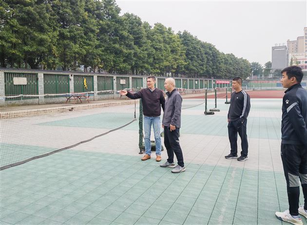 安全至上  常抓不懈——棠外体卫艺处开展艺体场馆安全大检查