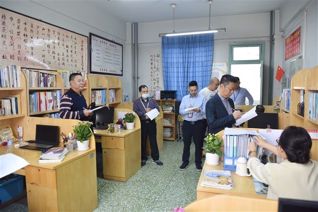 向美而行，优化育人环境——棠外高中开展“文明办公室”评比活动