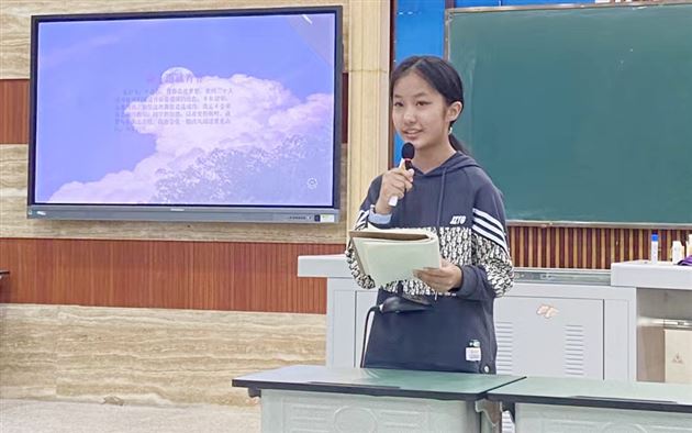 争做时代好少年——记棠外初2022级学生会干部竞选大会