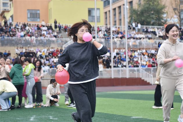 棠外初中成功举办第九届冬季师生集体趣味运动会