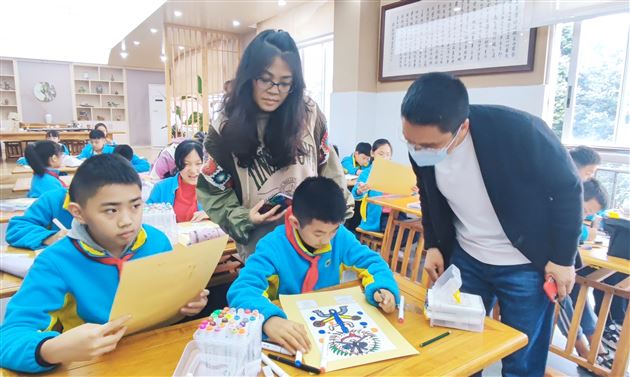 探索以美育人的“棠外路径”——记棠外成功开展双流区艺术学科测评工作