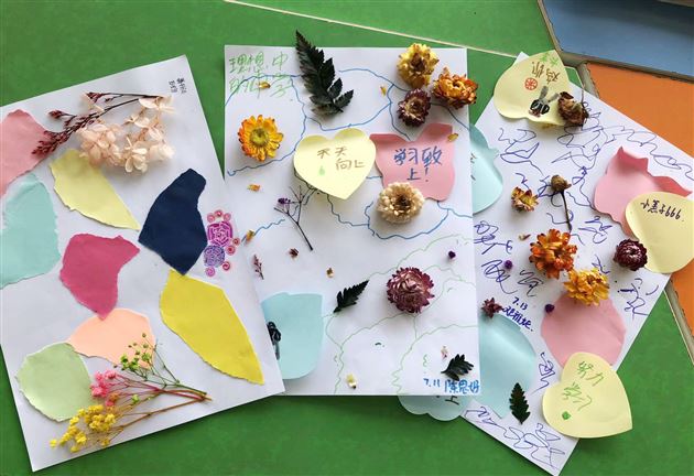 园艺中初识 绘画里探寻——记棠外初中心理健康教育第二课堂