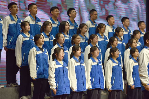 雅言传承文明 经典浸润人生——棠外高2021级国学班经典诵读活动