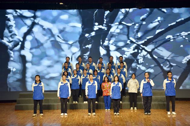 雅言传承文明 经典浸润人生——棠外高2021级国学班经典诵读活动