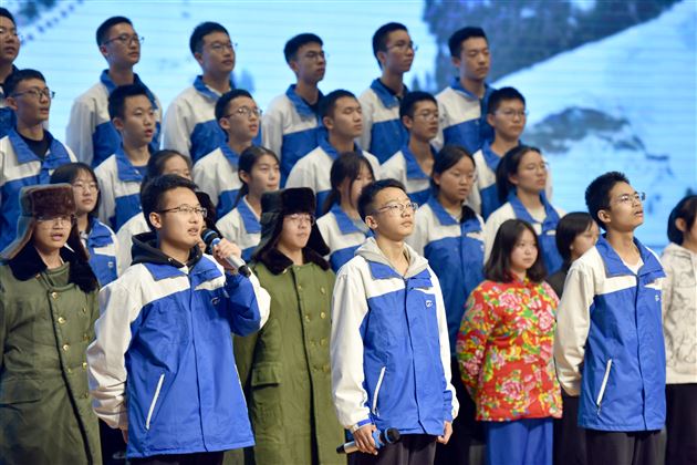 雅言传承文明 经典浸润人生——棠外高2021级国学班经典诵读活动