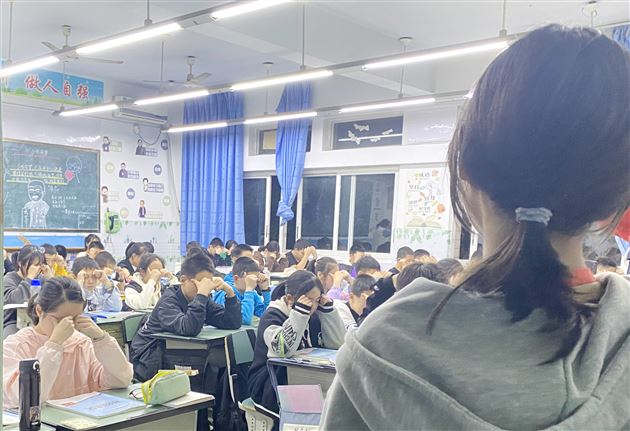 棠外初一学生会自主管理工作启航 