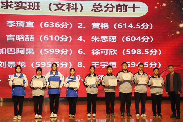 当有凌云志 不负少年时——棠外高2021级高二（上）期中考试总结表彰大会 