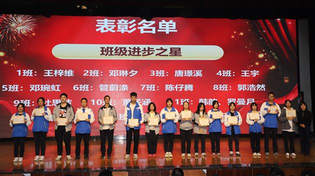 当有凌云志 不负少年时——棠外高2021级高二（上）期中考试总结表彰大会