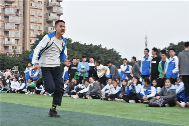 沸腾了！棠外初三召开冬季集体趣味运动会