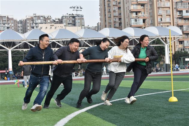 沸腾了！棠外初三召开冬季集体趣味运动会