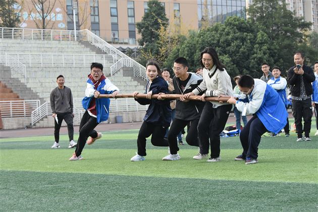 沸腾了！棠外初三召开冬季集体趣味运动会