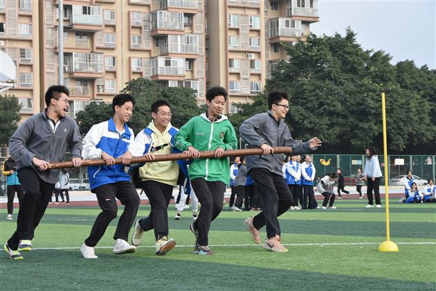 沸腾了！棠外初三召开冬季集体趣味运动会
