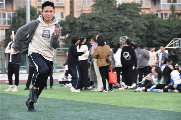 沸腾了！棠外初三召开冬季集体趣味运动会