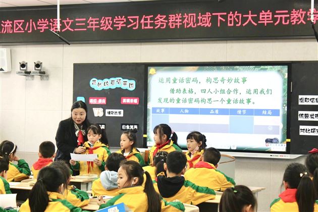 厚研厚教，借助学习支架，建构童话课堂——记棠外附小韩黎老师献课活动