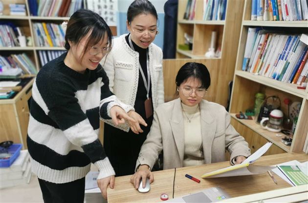 棠外初中物理教师朱小凤、赵仕芳、王慧茹受邀参与四川省教科院2022年下半年网络教研活动