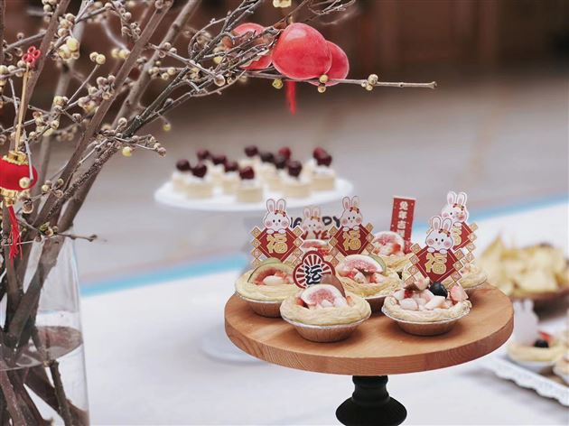 福兔迎新萌娃贺岁 美味聚集喜迎新年——棠湖仁智幼儿园2023新年大餐美味来袭