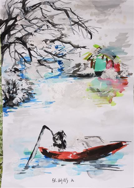 和诗词作伴 与书画同行——记棠外初二语文寒假实践作业精彩展评