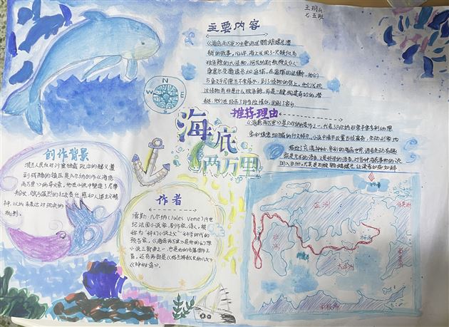 “语”你同行 “兔”飞猛进——棠外初一年级语文寒假作业展评