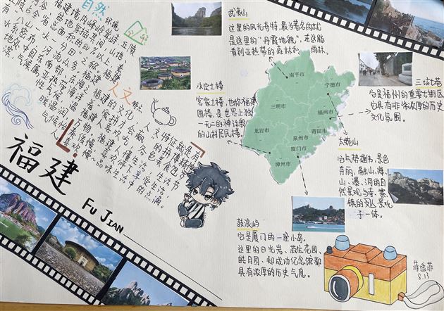 看多彩世界 赏缤纷中国——棠外初中地理寒假优秀作业评选揭晓 