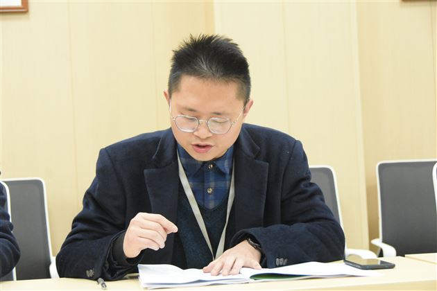 陈博老师主持开题会