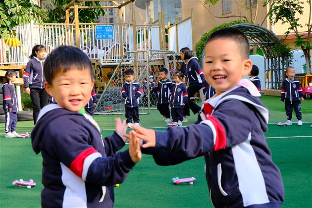 快乐早操展风貌 活力运动助成长