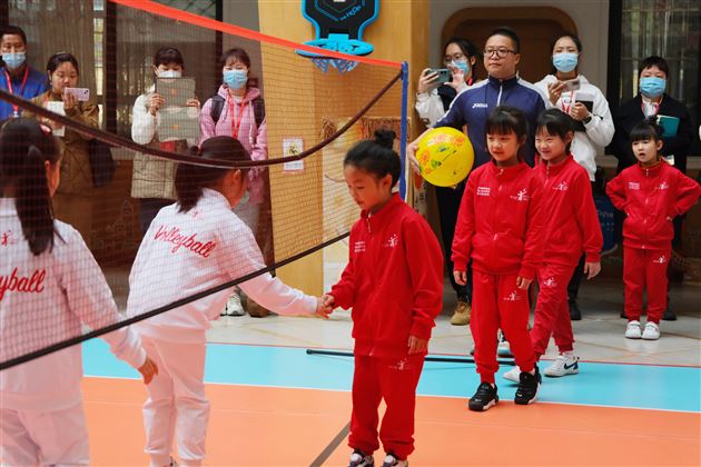 幼儿排球体验塞 