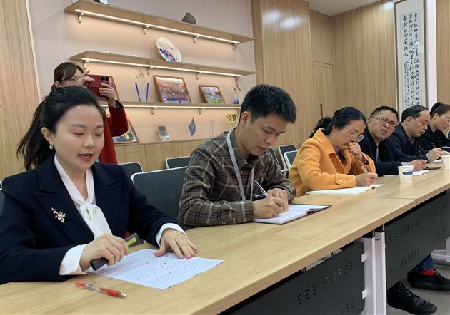 巴中市巴州区教科院领导到棠外考察学习