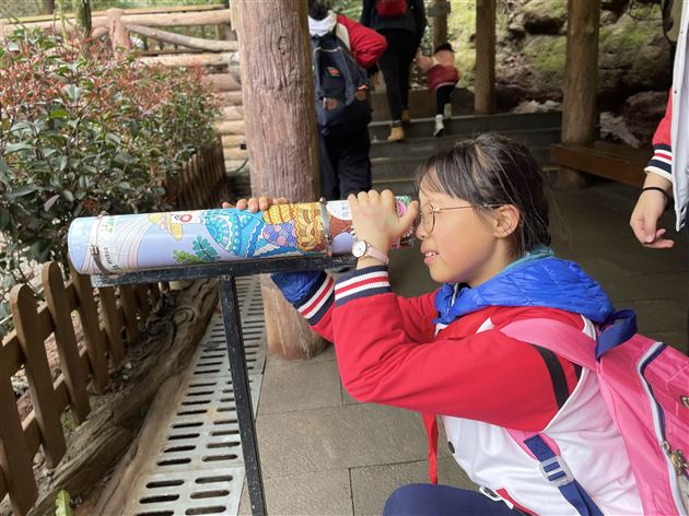 畅游碧峰峡谷  拥抱多彩春天——记棠外附小五年级综合实践课程