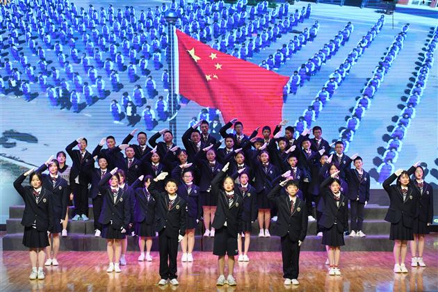 传唱经典 诗词盛宴——棠外初2022级班级合唱比赛